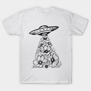 Floral Abduction T-Shirt